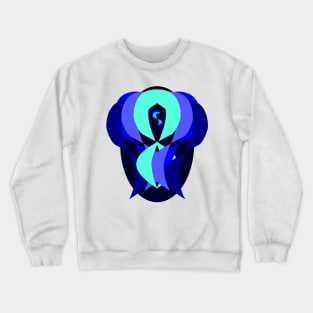 Geometry in blue Crewneck Sweatshirt